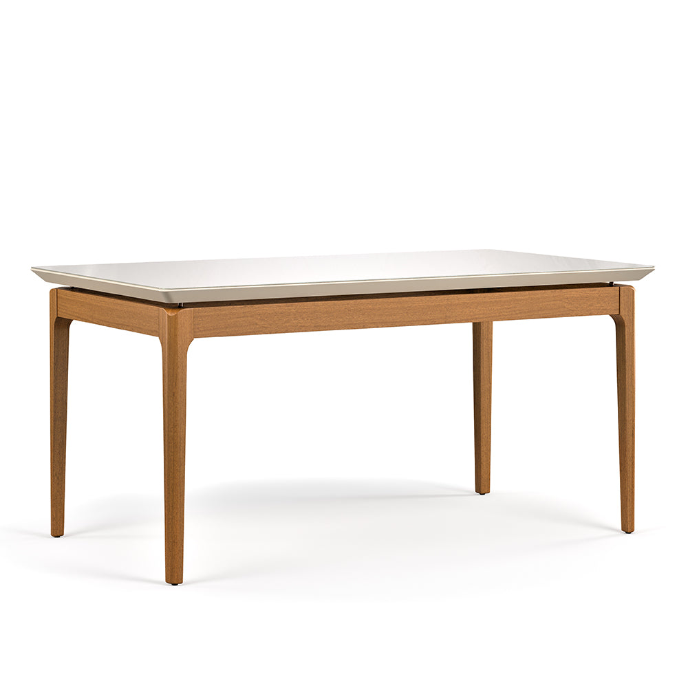 COMEDOR 6 SILLAS MADERA CITY LINO BEIGE