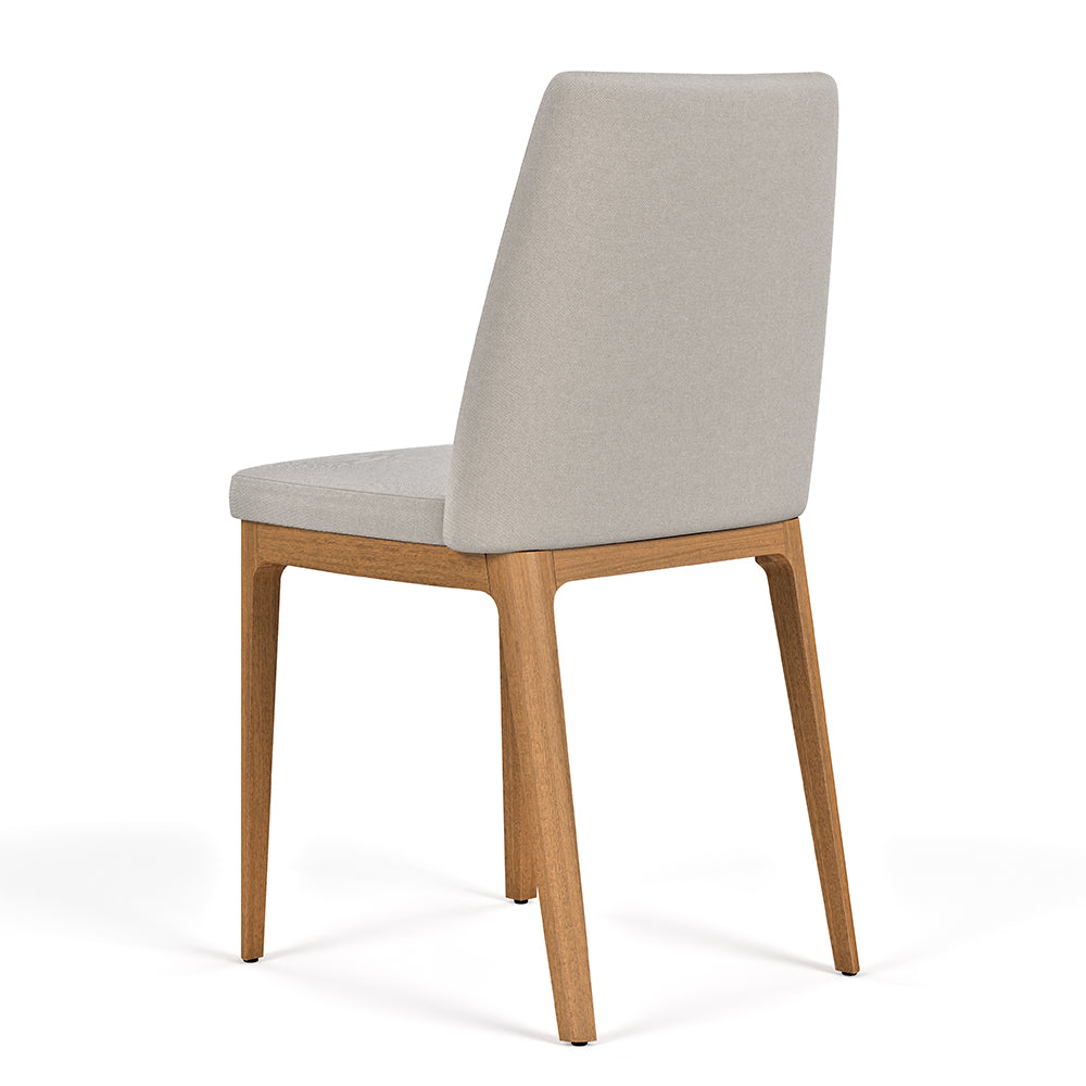 COMEDOR 4 SILLAS REDONDO MADERA 1.2 CITY LINO BEIGE