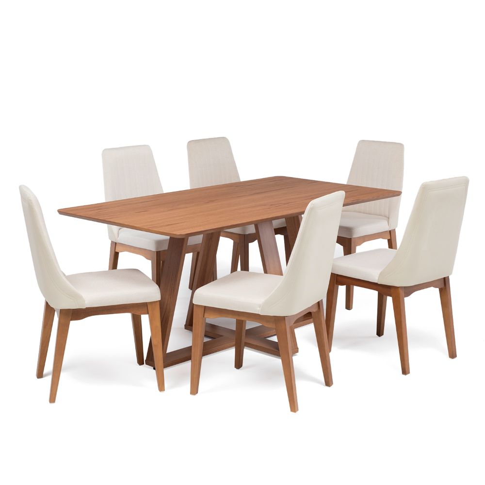 MESA DE COMEDOR AVENA 1.6 CANELLA