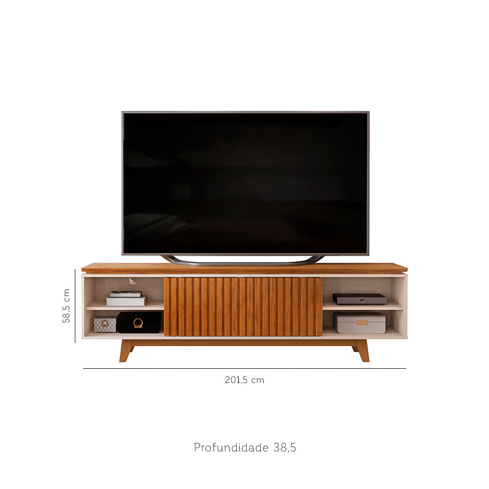 MESA DE TV BOMBAY FREIJO