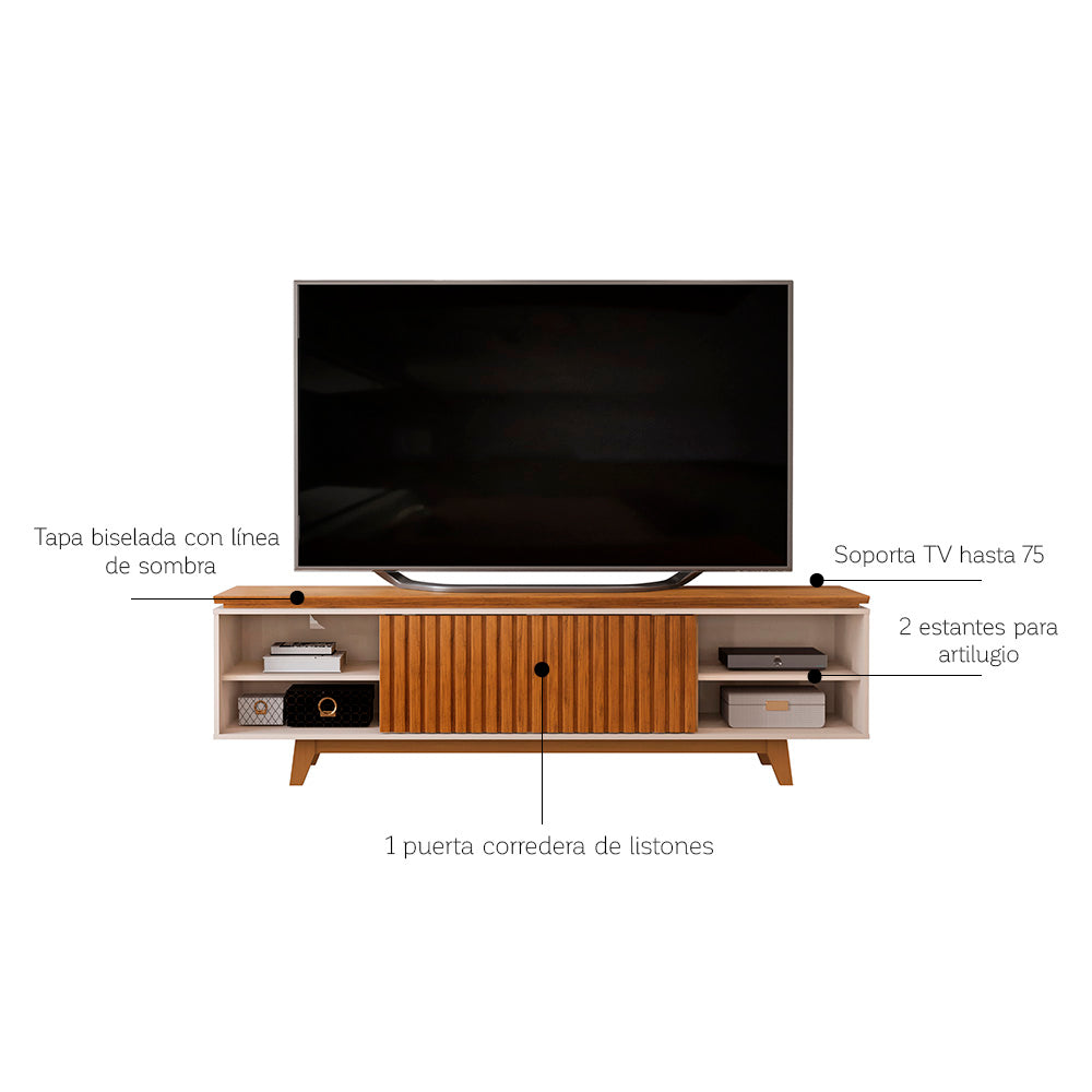 MESA DE TV BOMBAY FREIJO