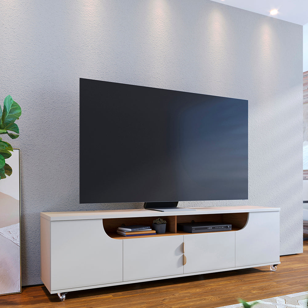 MESA DE TV RUAH OFF WHITE