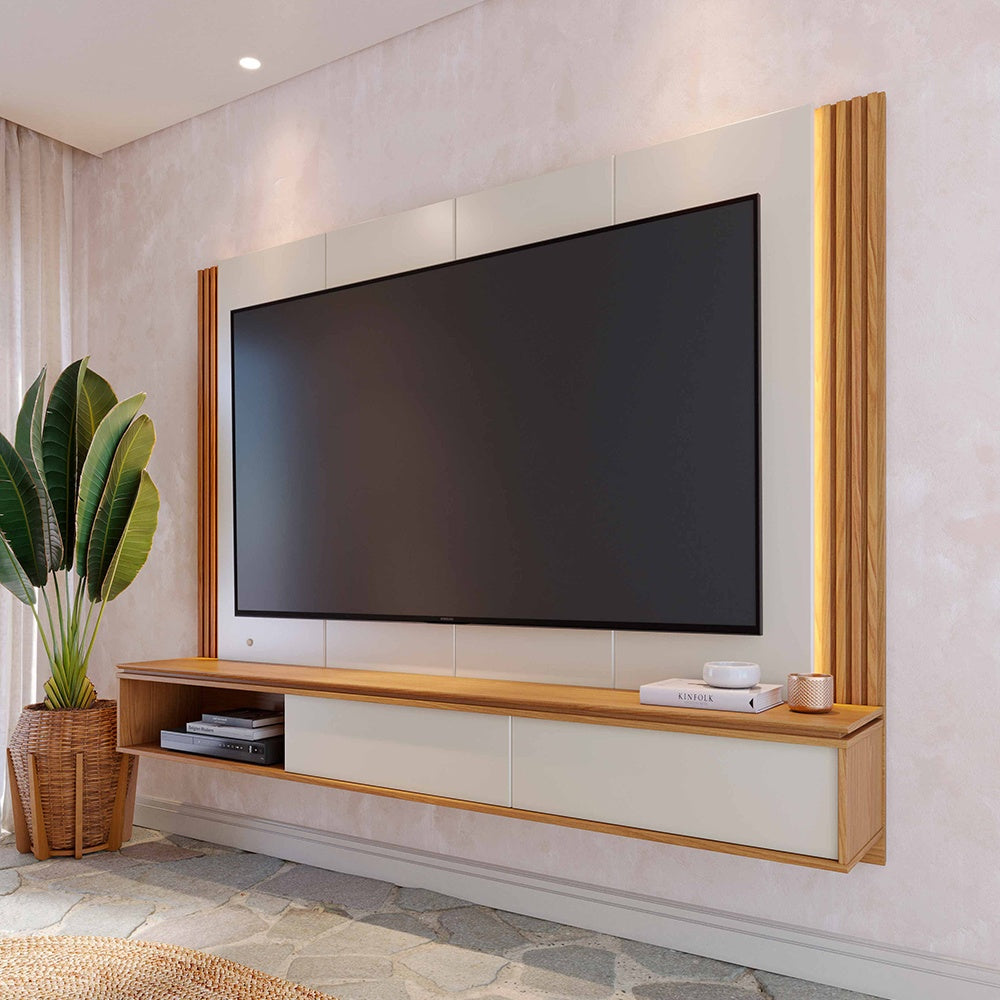 CENTRO DE ENTRETENIMIENTO PANEL CUSCO OFF WHITE