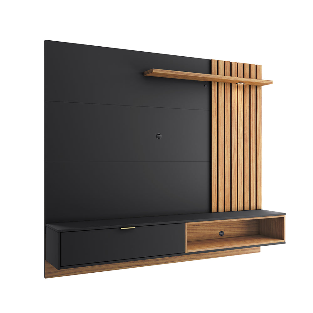 CENTRO DE ENTRETENIMIENTO PANEL MAUI DELUXE 1.8 NEGRO