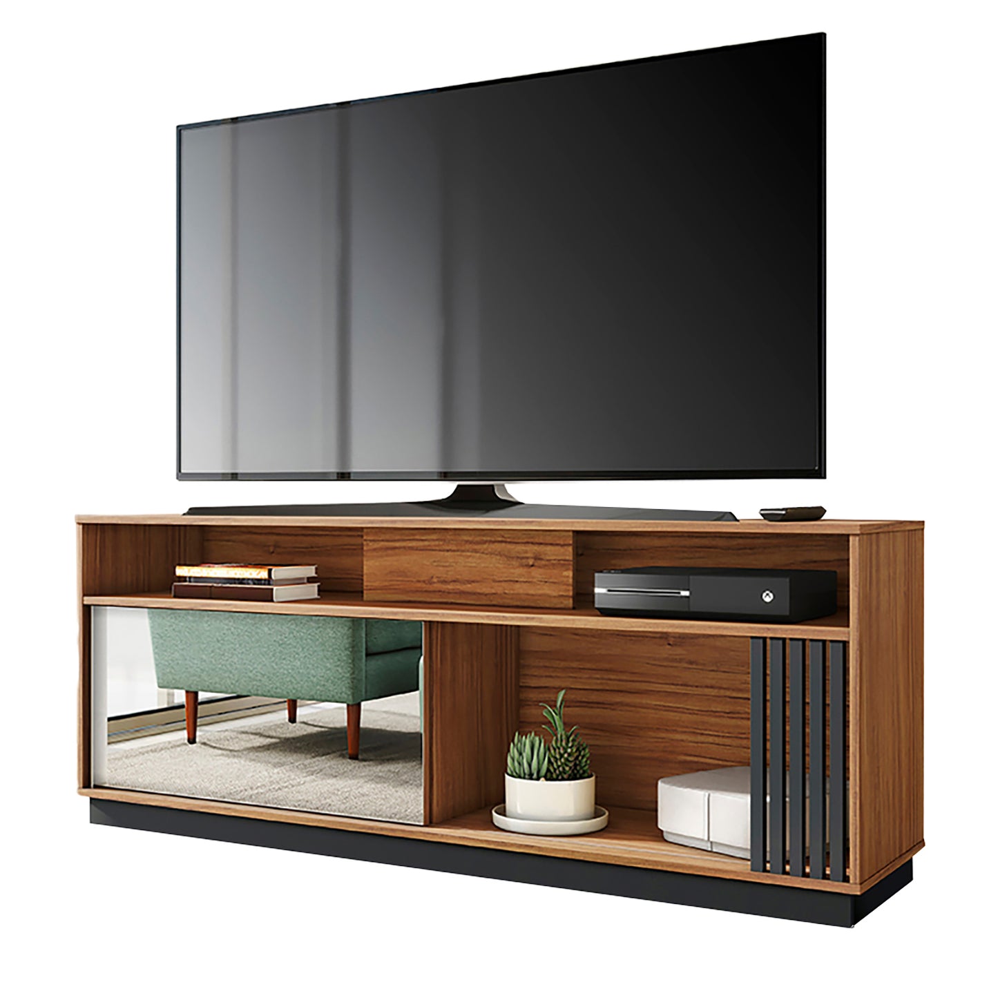 MESA DE TV FIJI RUSTIC CLARO
