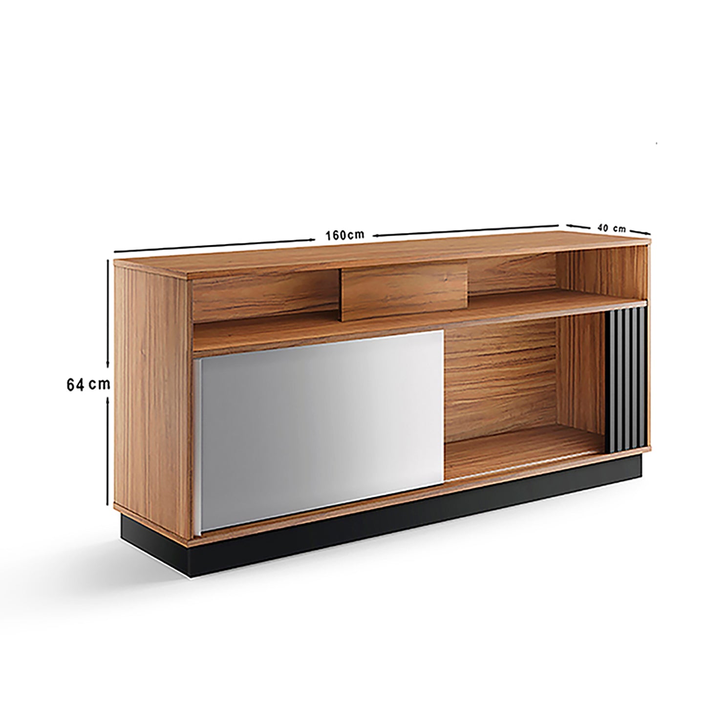 MESA DE TV FIJI RUSTIC CLARO