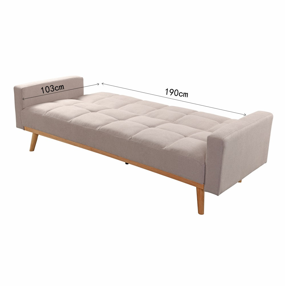 SOFÁ CAMA FUTÓN MATTEO GRIS CLARO