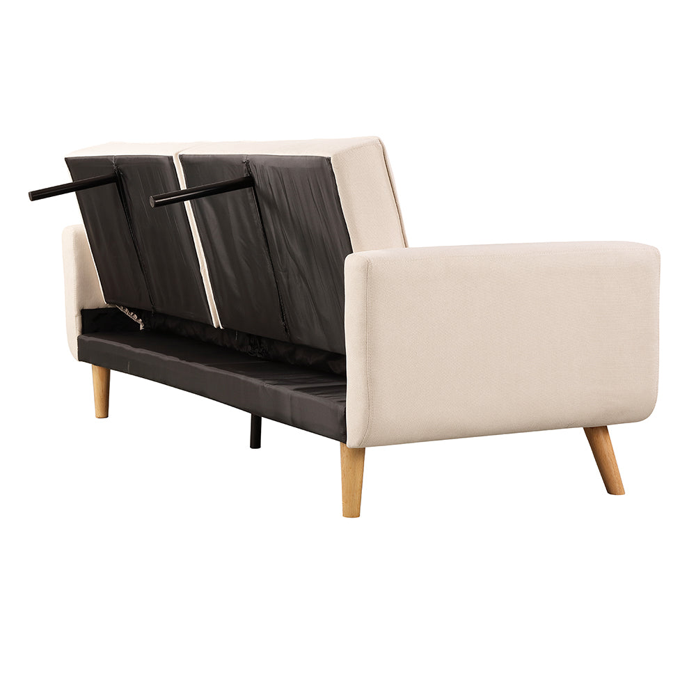 SOFÁ CAMA FUTÓN MAURICE BEIGE CLARO