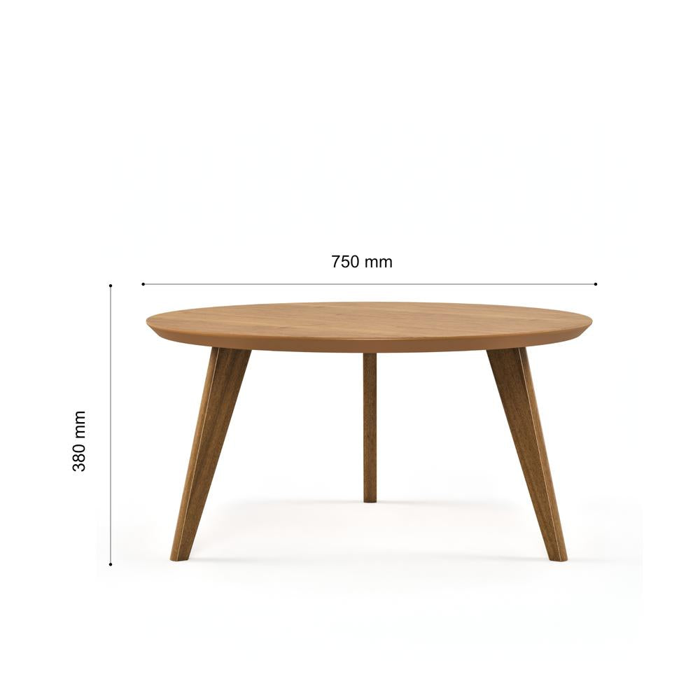 SET MESAS DE CENTRO CLASSIC PATAS MADERA NATURE