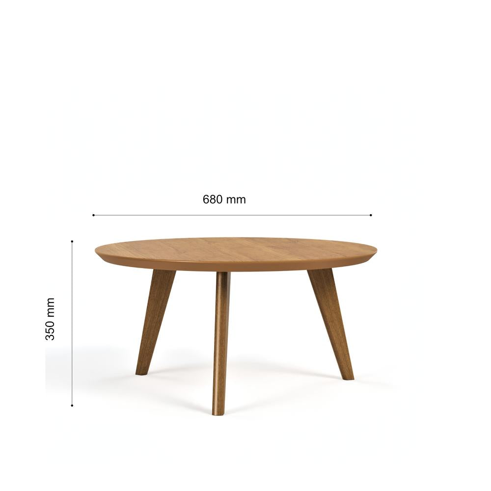 SET MESAS DE CENTRO CLASSIC PATAS MADERA NATURE