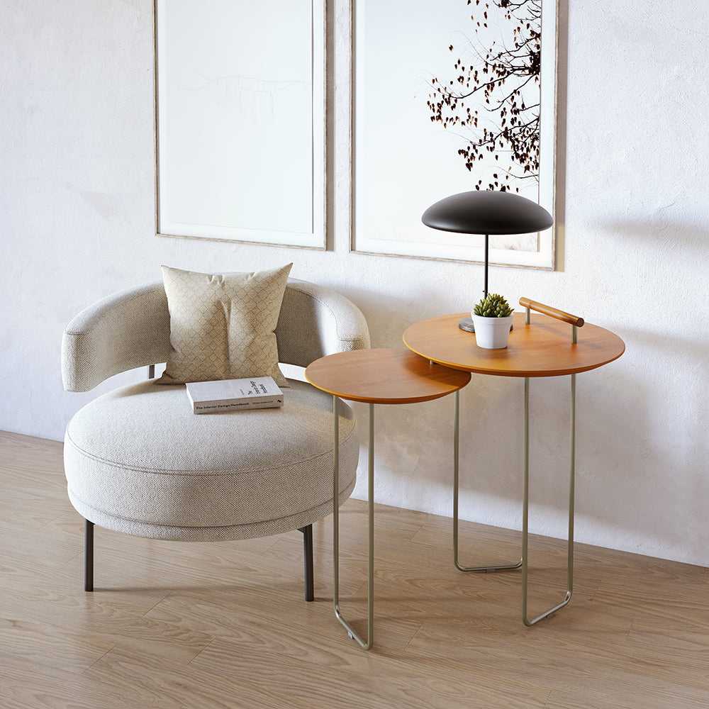 SET MESAS AUXILIARES CLASSIC NATURE
