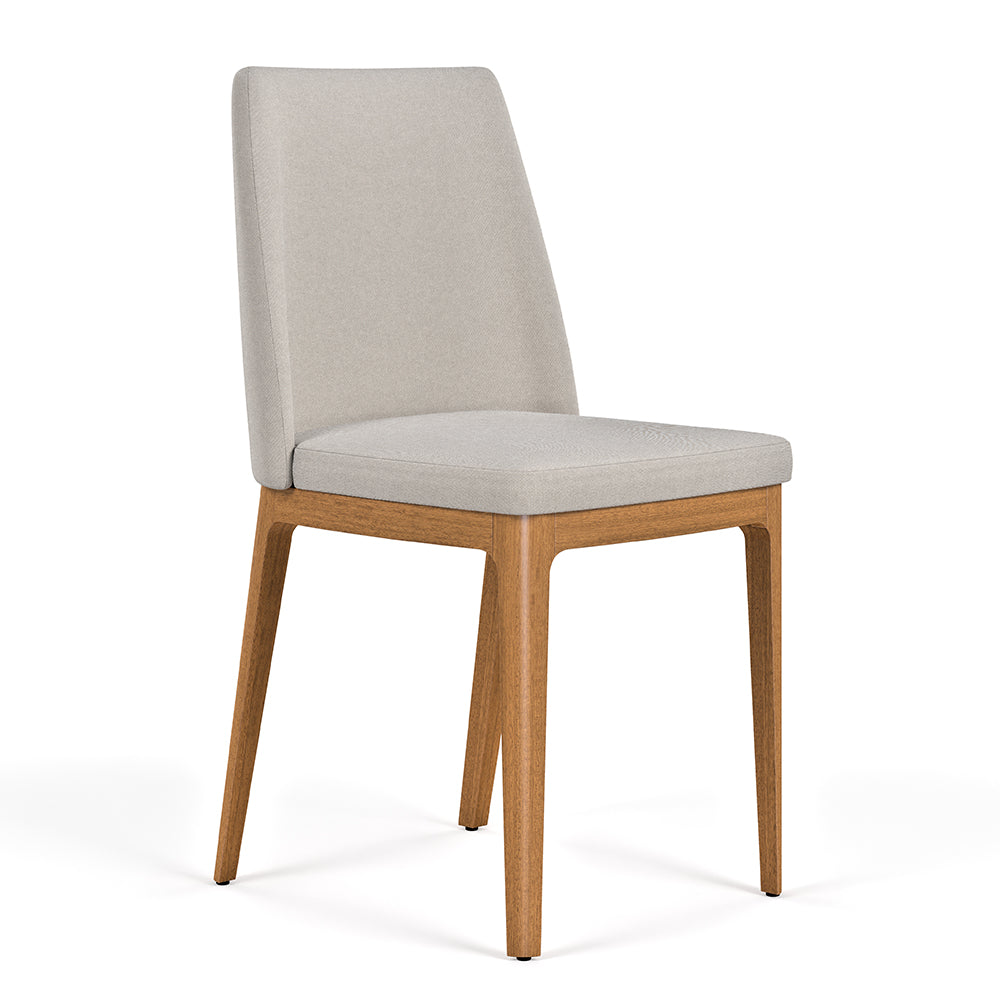 COMEDOR 4 SILLAS REDONDO MADERA 1.2 CITY LINO BEIGE