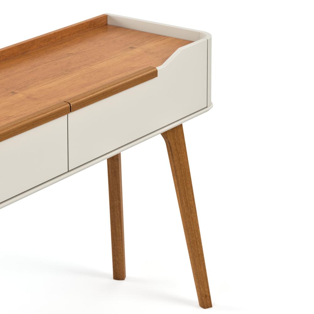 APARADOR ARC 1.36 PATAS MADERA OFF WHITE & NATURE