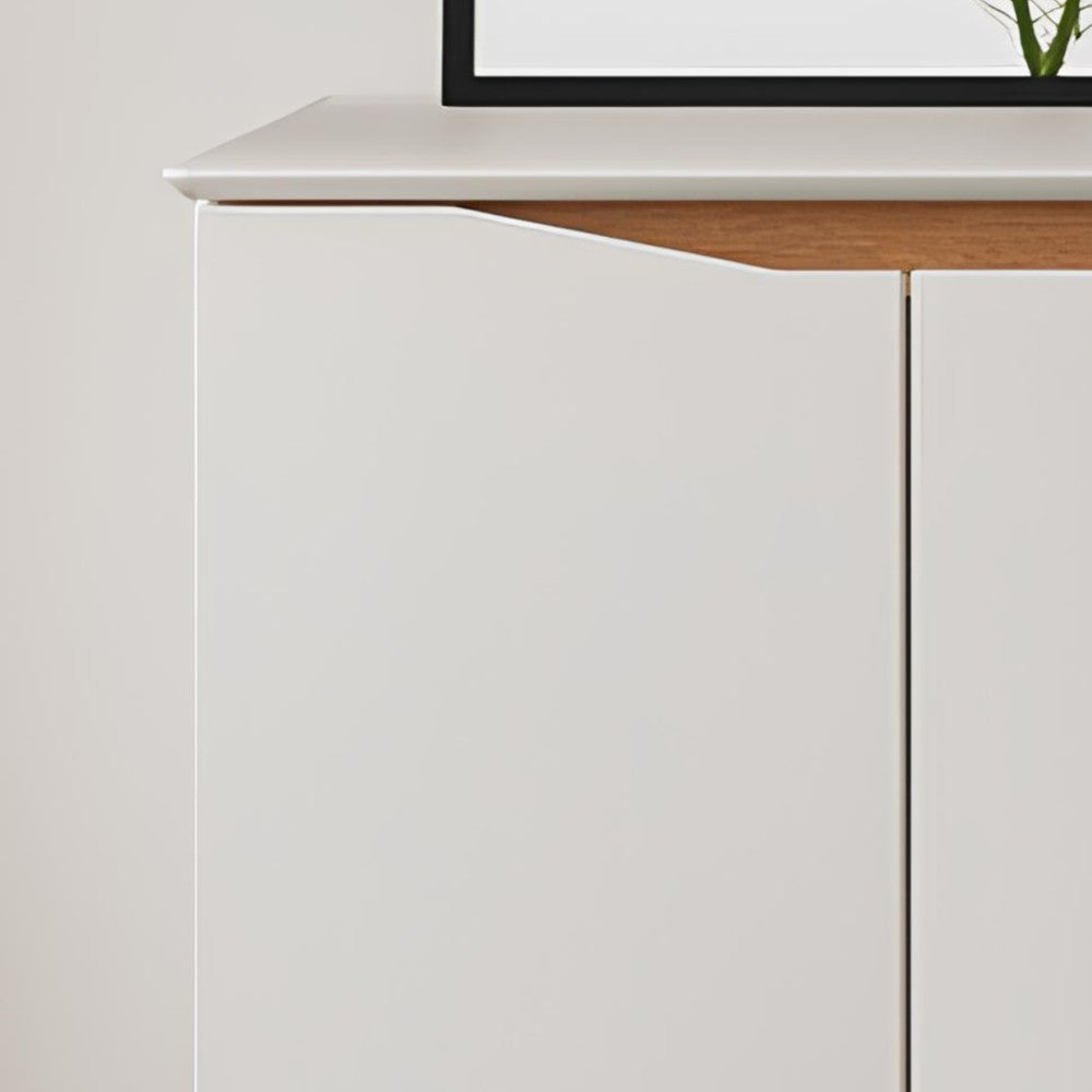 APARADOR OLIVE 1.35 PATAS MADERA OFF WHITE