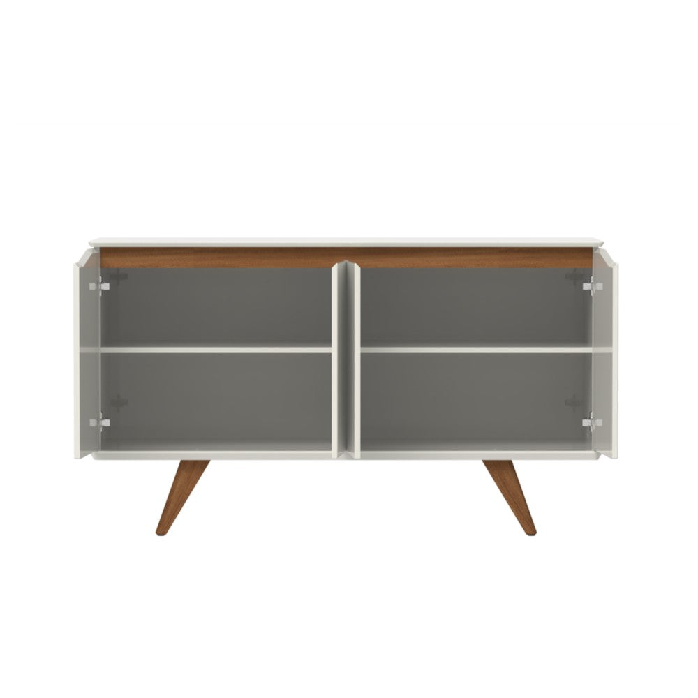 APARADOR OLIVE 1.35 PATAS MADERA OFF WHITE