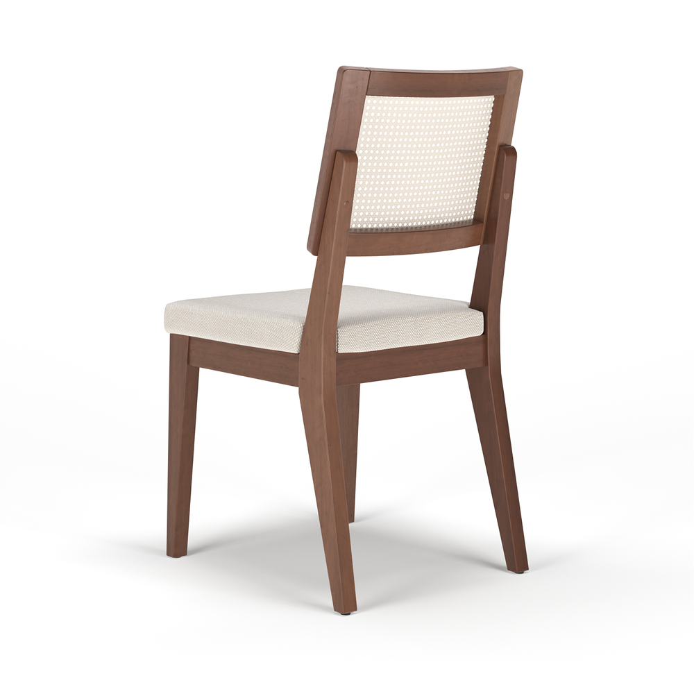 PACK DE 2 SILLAS DE COMEDOR RATTAN SAO PAULO LINO BEIGE