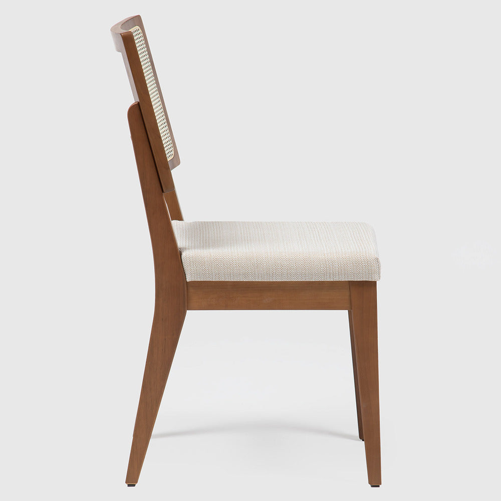 PACK DE 2 SILLAS DE COMEDOR RATTAN SAO PAULO LINO BEIGE