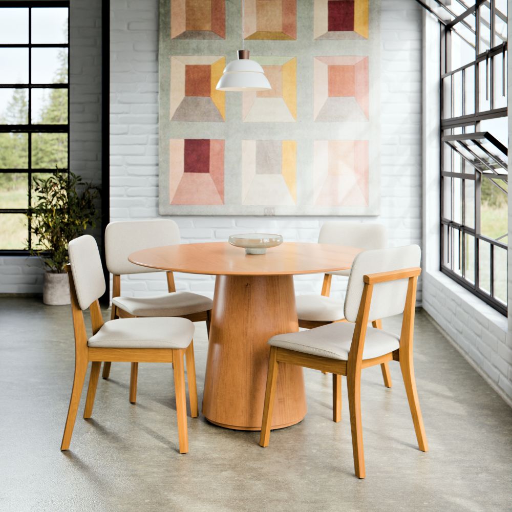 MESA DE COMEDOR SARA 1.2 CANELA
