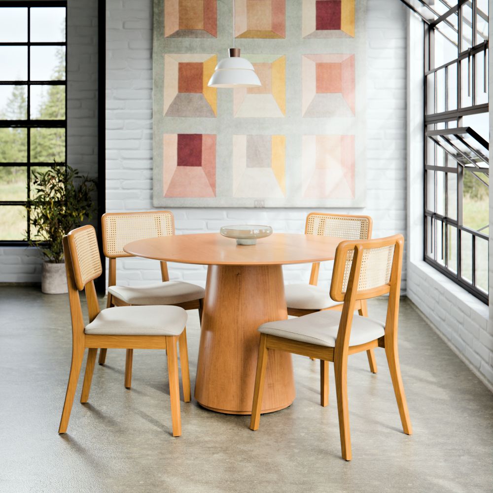 MESA DE COMEDOR SARA 1.2 CANELA