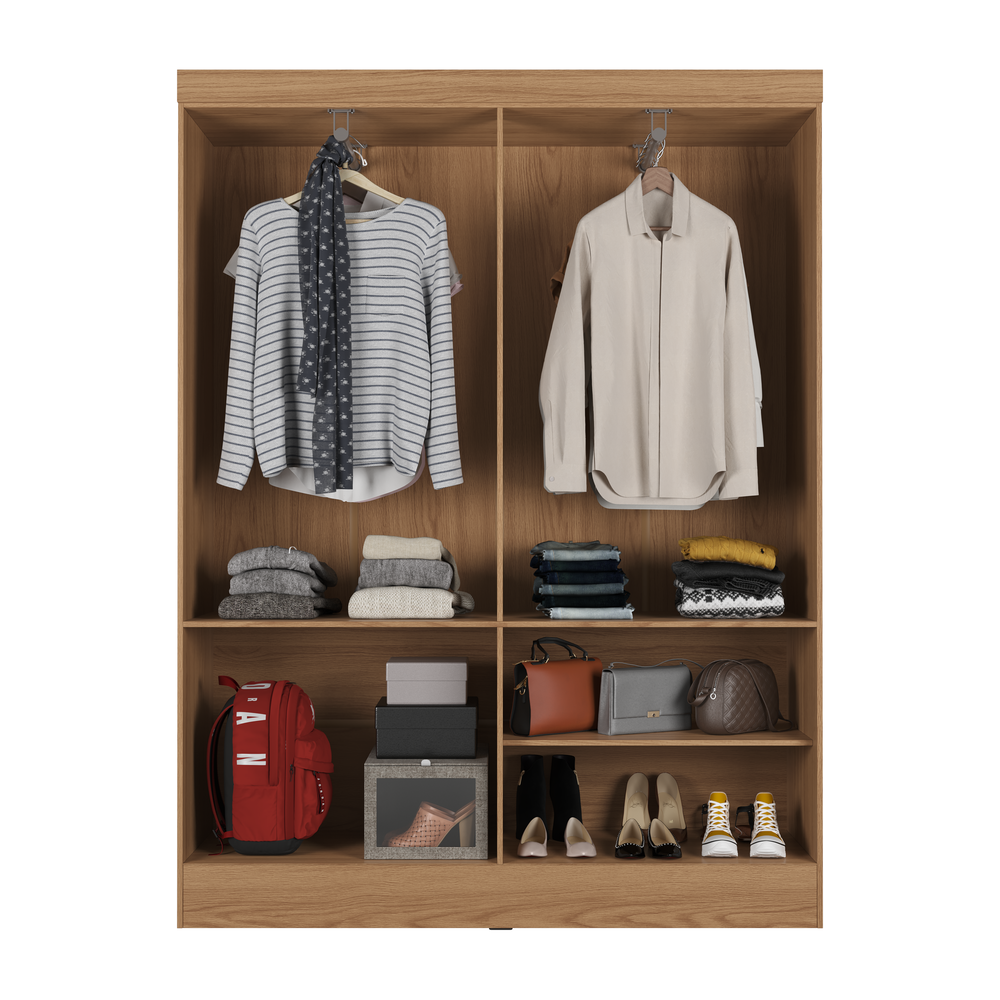 ROPERO 4 PUERTAS BATIENTES BILBAO CREMA SUAVE