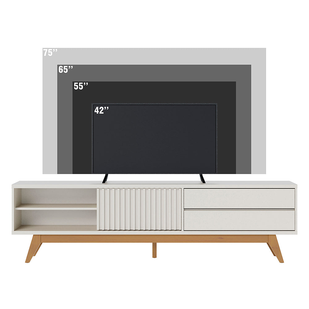 MESA DE TV JANEIRO OFF WHITE