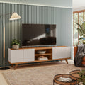 MESA DE TV CORDOBA OFF WHITE