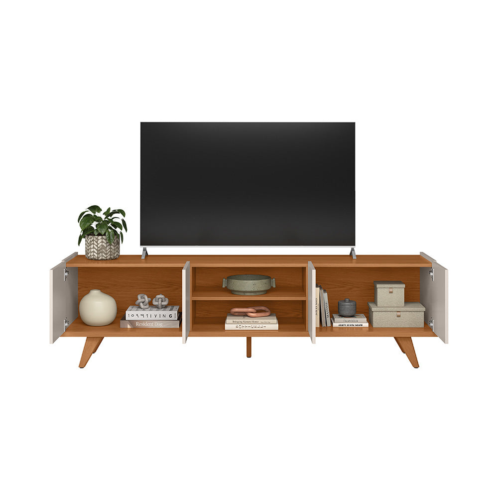 MESA DE TV CORDOBA OFF WHITE