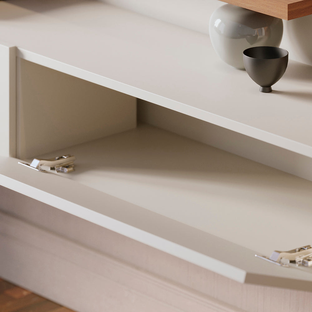 CENTRO DE ENTRETENIMIENTO PANEL HONOLULU OFF WHITE