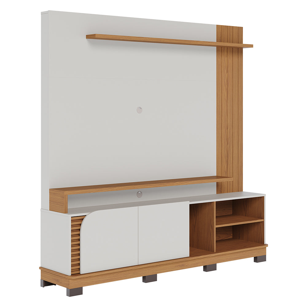 CENTRO DE ENTRETENIMIENTO PANEL TENERIFE OFF WHITE