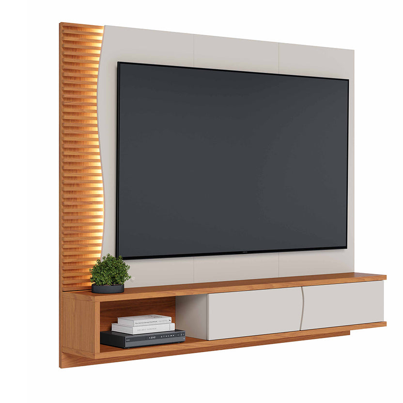 CENTRO DE ENTRETENIMIENTO PANEL SAMI OFF WHITE – PAZART MUEBLES
