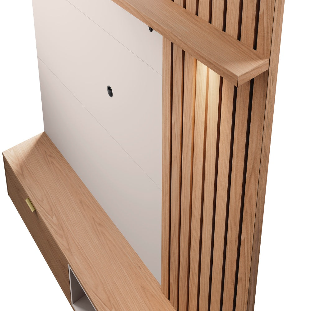 CENTRO DE ENTRETENIMIENTO PANEL MAUI DELUXE 1.8 FREIJO