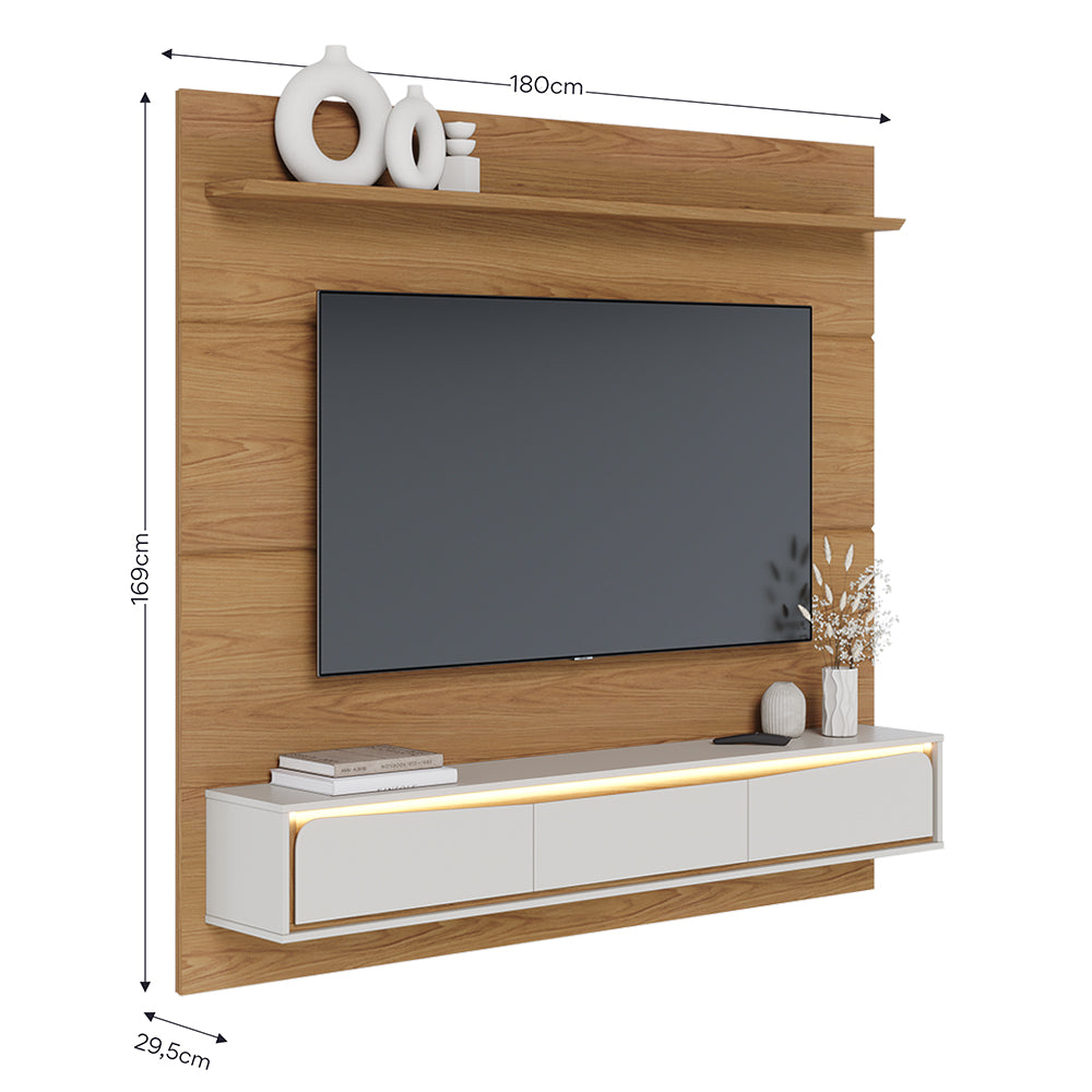 CENTRO DE ENTRETENIMIENTO DE TV PANEL SORRENTO FREIJO