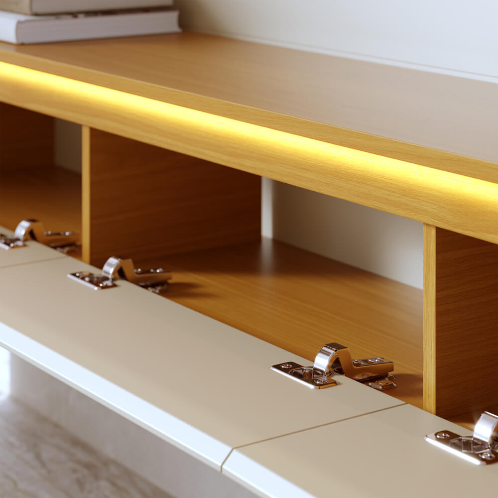 CENTRO DE ENTRETENIMIENTO DE TV PANEL SORRENTO FREIJO