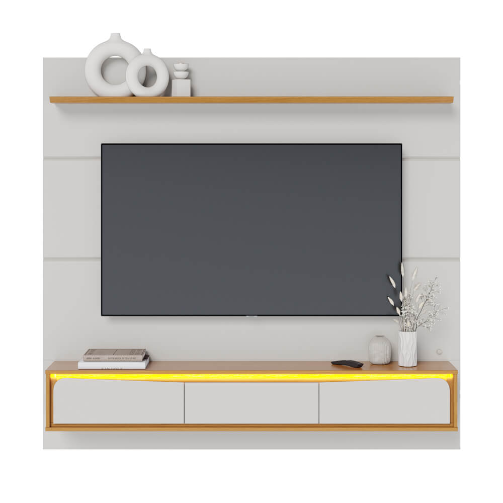 CENTRO DE ENTRETENIMIENTO DE TV PANEL SORRENTO OFF WHITE