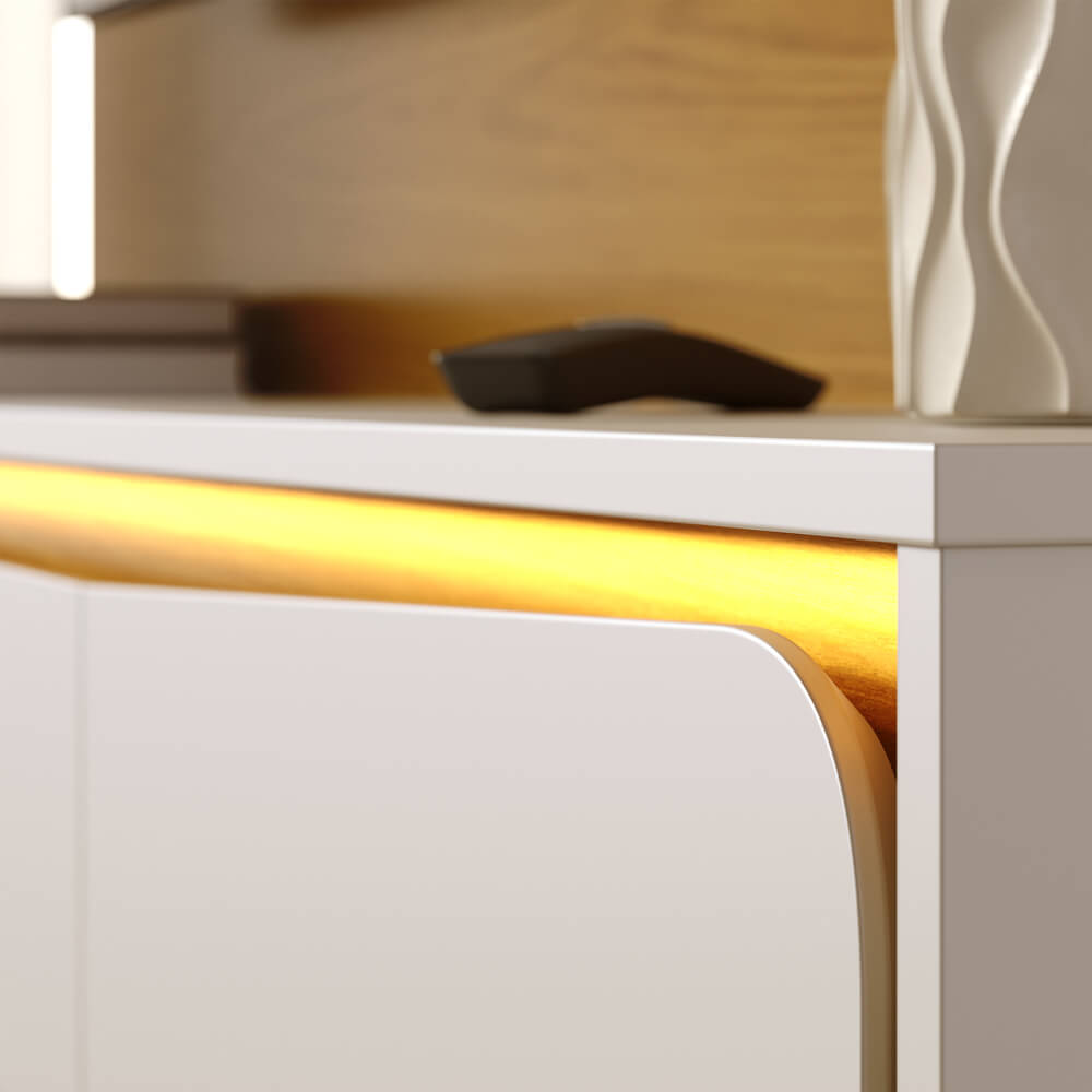 CENTRO DE ENTRETENIMIENTO DE TV PANEL SORRENTO OFF WHITE