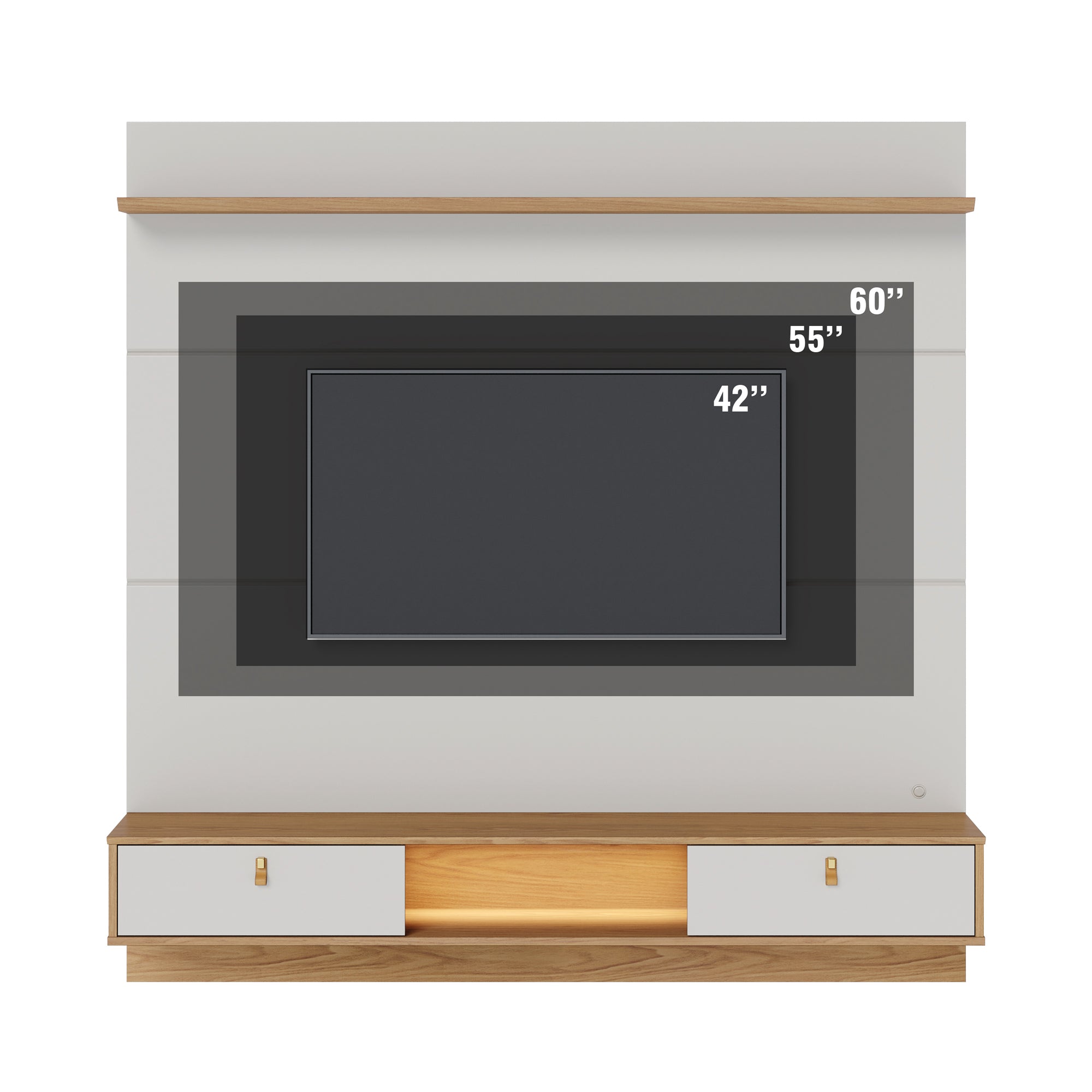 CENTRO DE ENTRETENIMIENTO DE TV PANEL GORDES OFF WHITE