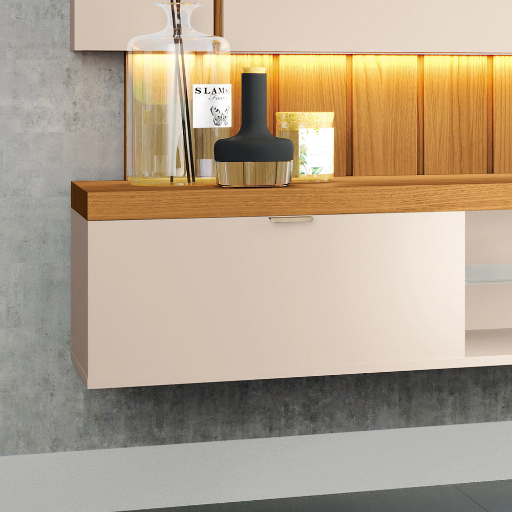 CENTRO DE ENTRETENIMIENTO DE TV PANEL BONN OFF WHITE