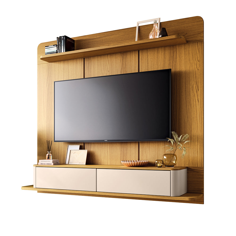CENTRO DE ENTRETENIMIENTO DE TV PANEL BREMEN CINAMONO