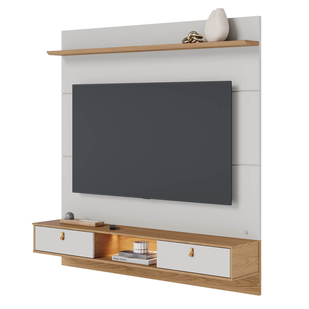 CENTRO DE ENTRETENIMIENTO DE TV PANEL GORDES OFF WHITE