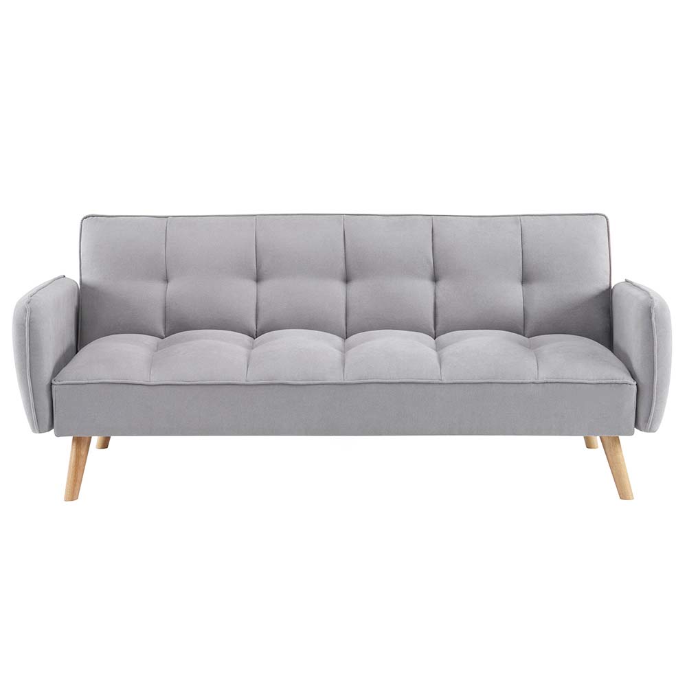 SOFÁ CAMA FUTÓN MIRANDA GRIS CLARO