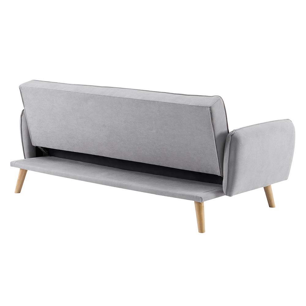 SOFÁ CAMA FUTÓN MIRANDA GRIS CLARO