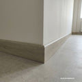 ZOCALO CENIZO CURVO POLIESTIRENO 7CM 2.4M