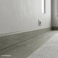 ZOCALO GRIS CLARO CURVO POLIESTIRENO 7CM 2.4M