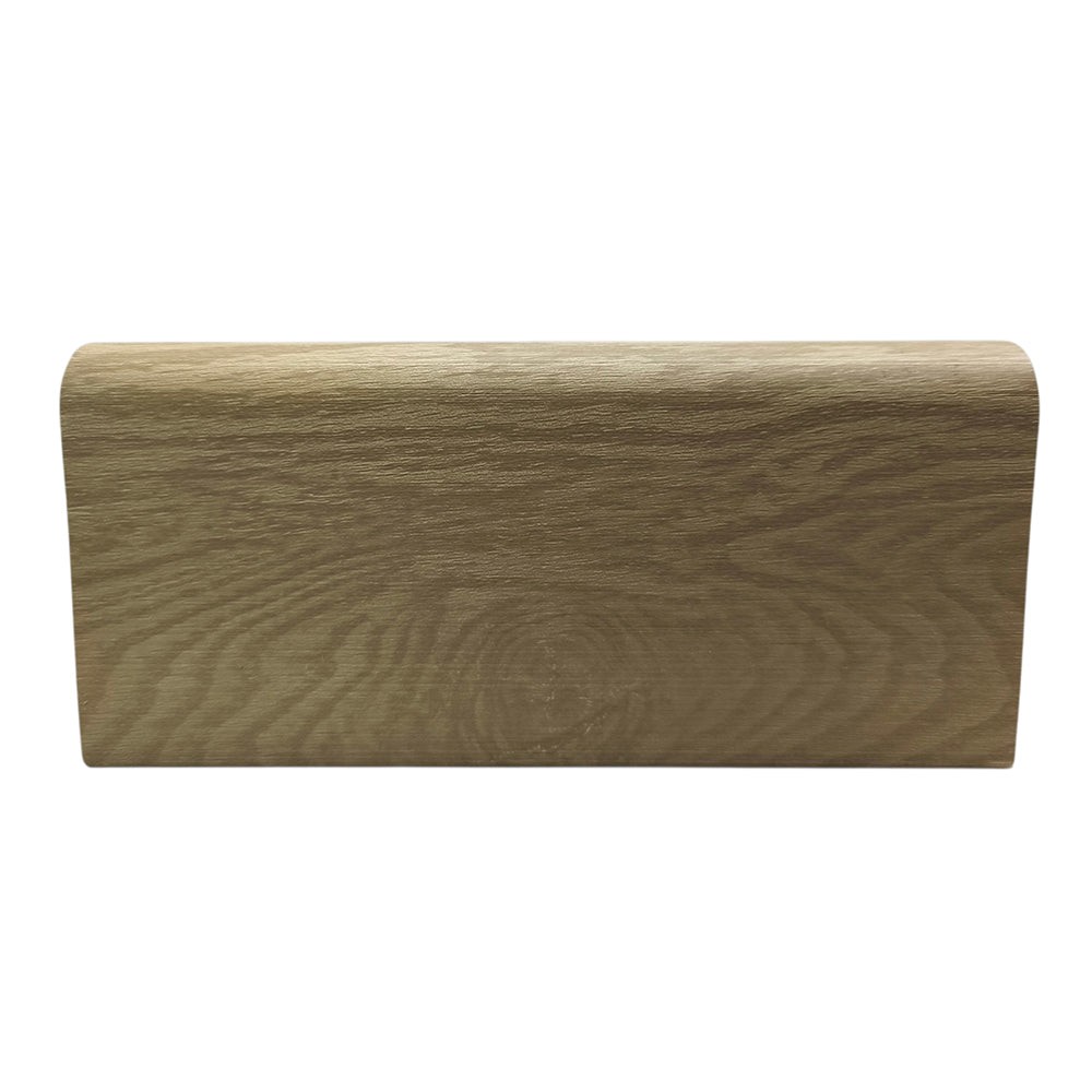ZOCALO ROBLE CLARO CURVO POLIESTIRENO 7CM 2.4M