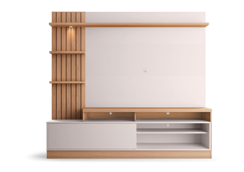 CENTRO DE ENTRETENIMIENTO PANEL SPLIT OFF WHITE